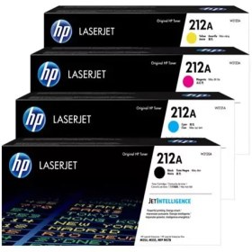 تصویر کارتریج پرینتر اچ پی HP 212 W2120A W2121 W2122 W2123 M554 M555 HP 212A LaserJet Toner Cartridge 212 W2120A W2121 W2122 W2123 M554 M555