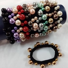 تصویر کش موی مرواریدی1 