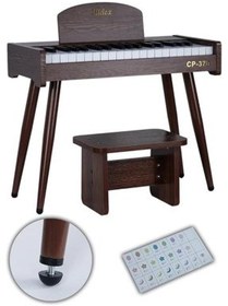 تصویر پیانو باتری پیانوی کودکان CP 370C با 37 کلید واقعی 