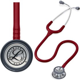 تصویر گوشی معاینه پزشکی لیتمن کلاسیک دو مدل زرشکی2211 Littmann Classic II 