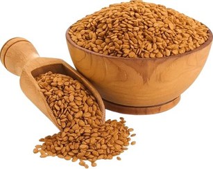 تصویر کنجد قهوه‌ای طبیعی نیم کیلویی 