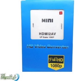 تصویر مبدل HDMI به AV دلتا HDMI to AV converter