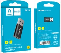 تصویر مبدل (عمده و تک)USB TO TYPE-C DENMEN DU13 