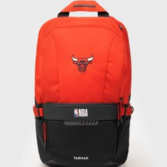تصویر کوله پشتی بسکتبال تارمک / تیم بولز - 25 لیتری - دکتلون Tarmak NBA BULLS Basketball Backpack - 25 L - Red 