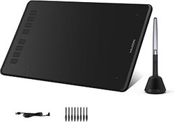 تصویر HUION H950P Graphics Drawing Tablet 8192 Pen Pressure Levels with Tilt Eco-Friendly Battery-Free Stylus 