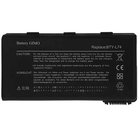 تصویر باتری لپ تاپ ام اس آی L74-6Cell 