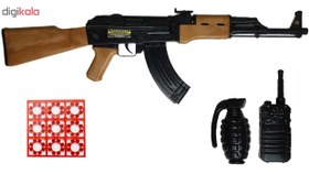 تصویر تفنگ اسباب بازی گلدن گان مدل AK-47 | مشکی 