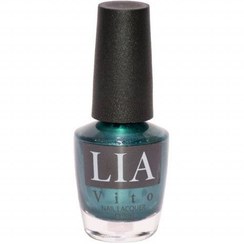 تصویر لاک تنالیته سبز لیا ویتو 096 Green Roots Nail Polish LIA VITO NO. 096