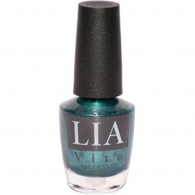 تصویر لاک تنالیته سبز لیا ویتو 096 Green Roots Nail Polish LIA VITO NO. 096