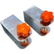 تصویر گیره نصب درب کشو مدل DC پلاس بسته ۲ عددی 