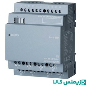 تصویر ماژول 8DI/8DO رله ای لوگو زیمنس 115/230V DC/AC 