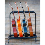 تصویر پایه گیتار مدل مولتی استند 5 تایی 