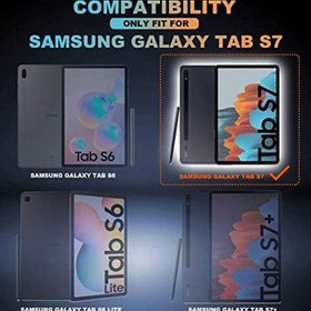 تصویر کیف کلاسوری تبلت سامسونگ T875 مدل Samsung Galaxy S7 ا Book Cover For Samsung Galaxy Tab S7 T875 Book Cover For Samsung Galaxy Tab S7 T875