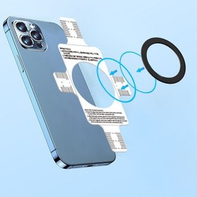 تصویر رینگ مگنتی مگسیف مک دودو Mcdodo MagSafe Metal Plate PC-1620