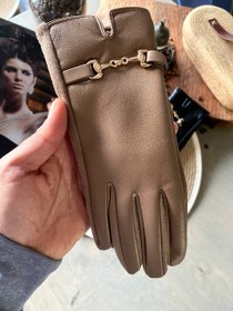 تصویر دستکش چرمی gucci 