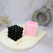 تصویر قالب شمع سیلیکونی مدل روبیک 9 تایی Silicone candle mold