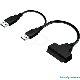 تصویر مبدل SATA به USB 2.0 هارد 2.5 اینچ 