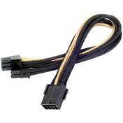 تصویر کابل برق 8 پین کارت‌ گرافیک سیلوراستون مدل SST-PP07-PCIBG SilverStone PP07-PCIBG 8-pin Graphic Card Power Cable