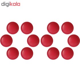 تصویر زیر گلدانی کد Z0013 مجموعه 12 عددی - آبی 