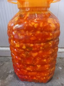 تصویر ترشی گوجه فرنگی 