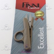 تصویر قیچی سرنخ زن خیاطی FINNI انگشتی (بسته 6 عددی) 