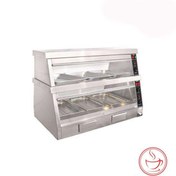 تصویر دیسپلی مرغ کنتاکی 125 سانت مکث سیلور 