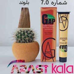 تصویر رنگ مو گپ طبیعی شماره 7.0 بلوند 