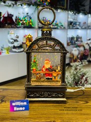 تصویر فانوس موزیکال کریسمس (بابانوئل و میز اسباب بازی ها)p 