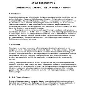 تصویر دانلود کتاب Steel Castings Handbook-Supplement 3 - Dimensional Tolerances 6th کتاب انگلیسی کتابچه ریخته گری فولاد-مکمل 3 - تلورانس های بعدی 6th