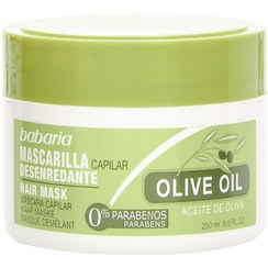 تصویر ماسک مو باباریا مدل Olive Babaria Aceite de Oliva Hair Mask