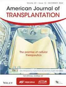 تصویر مجله American Journal of Transplantation 