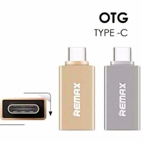 تصویر مبدل USB OTG به USB-C ریمکس مدل FLASH DRAVER 3.0 