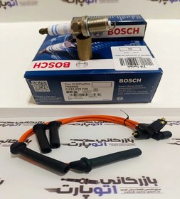 تصویر پکیج افزایش شتاب و قدرت کوییک قبل از 1403 - شمع سوزنی ایریدیوم بوش پایه کوتاه المان 