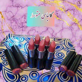 تصویر رژلب جامد بدون سرب دستساز و گیاهی - قرمز وینستونی Handmade & natural lipstick