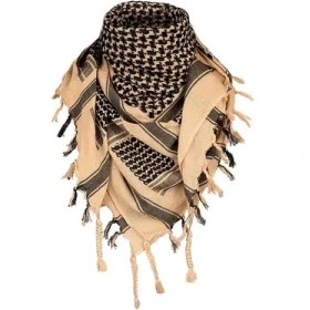 تصویر شال شماق کوهنوردی کرم/مشکی 