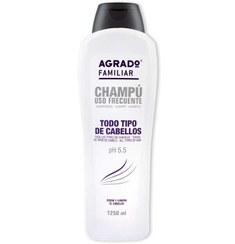 تصویر شامپو مو مناسب استفاده روزانه آگرادو Agrado Frequent Use Family Shampoo 1250 ml 