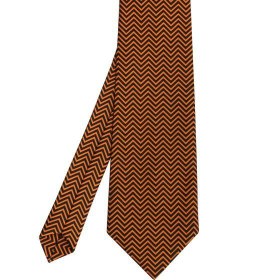 تصویر کراوات مردانه مدل زیگزاگ کد 1299 