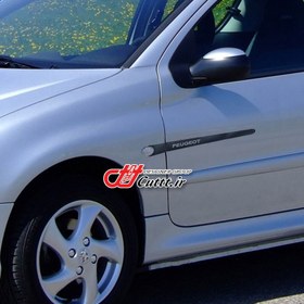 تصویر استیکر کنار راهنما طرح PEUGEOT کد 10646 