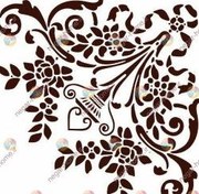 تصویر فایل وکتور شابلون حاشیه اسلیمی 