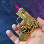 تصویر فندک طرح کلت شعله اتمی اسپینر دار 