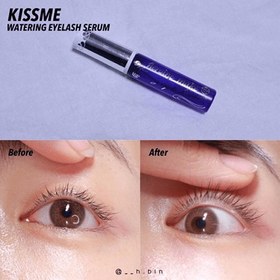 تصویر سرم بلند کننده مژه برند کیس می Kiss Me Heroine Make Watering Eyelash Serum‏