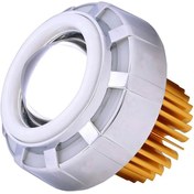 تصویر لنز چراغ موتورسیکلت نئون دار 