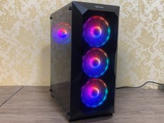 تصویر کیس کامپیوتر RGB نسل 12 COR I5 رم 32 گیگ DDR4 گرافیک 8 گیگ DDR5 هارد 2ترا SSD250 