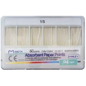 تصویر کن کاغذی ۴ درصد متا - 20 Absorbent paper points 4%