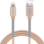 تصویر کابل تبدیل USB به لایتنینگ ایکس او مدل NB27 به طول 1 متر USB to Lightning XO NB27 conversion cable, 1 meter long