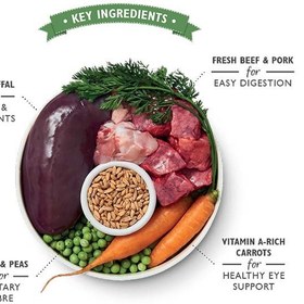 تصویر گوشت گوساله ارگانیک شام چندرنگ ۱۵۰ گرم برند lily's Organic Beef Supper Multicolour 150grams