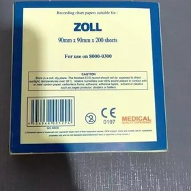 تصویر نوار کتابی الکتروشوک زول zoll (پس کرایه) 