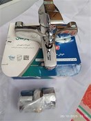 تصویر شیر اهرمی حمام قهرمان مدل آبشار 