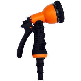 تصویر سر آبپاش 7 حالته بهکو پلاستیکی تایوانی کد 9105 Hose Nozzle Set Behco Plastic Code 9105 Tools