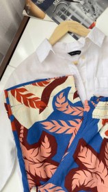 تصویر شلوار طرحدار اچ اند ام 18230 